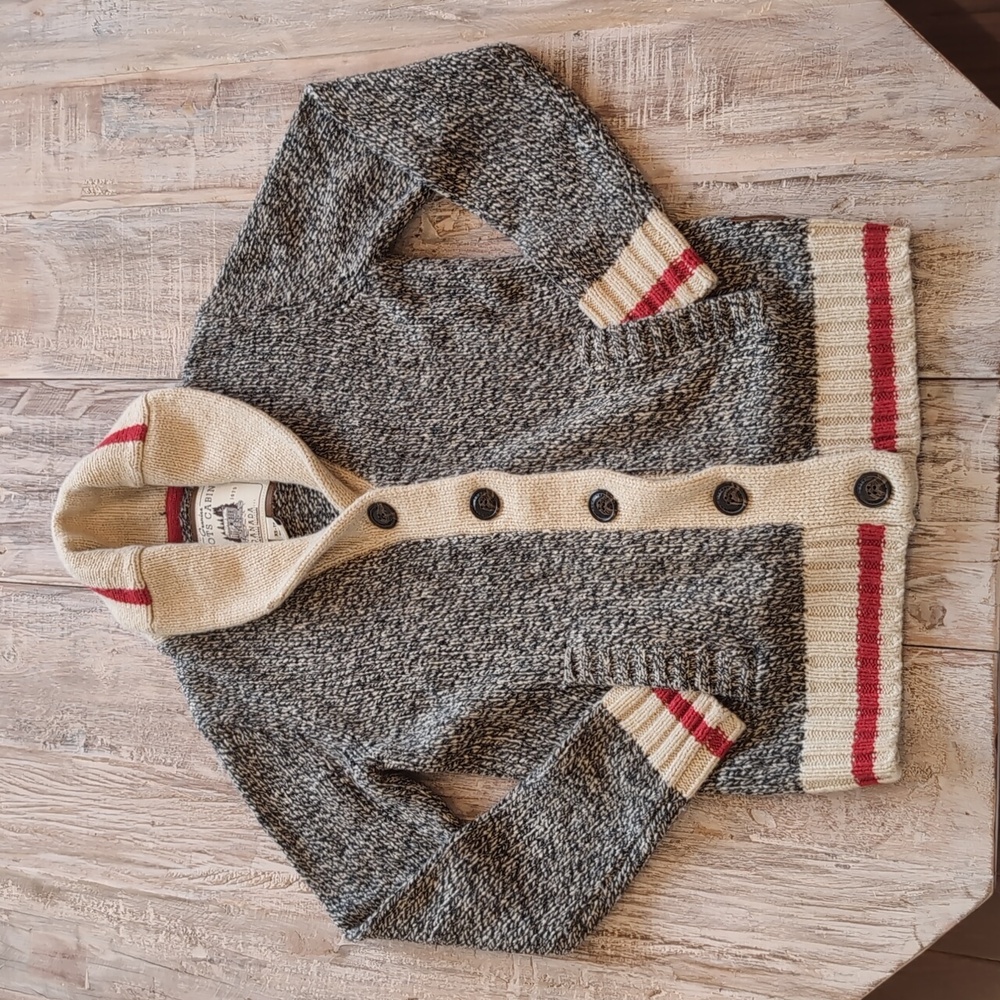 Roots Cabin Shawl Cardigan - XS